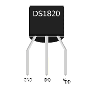1-wire Temperature sensor DS1820